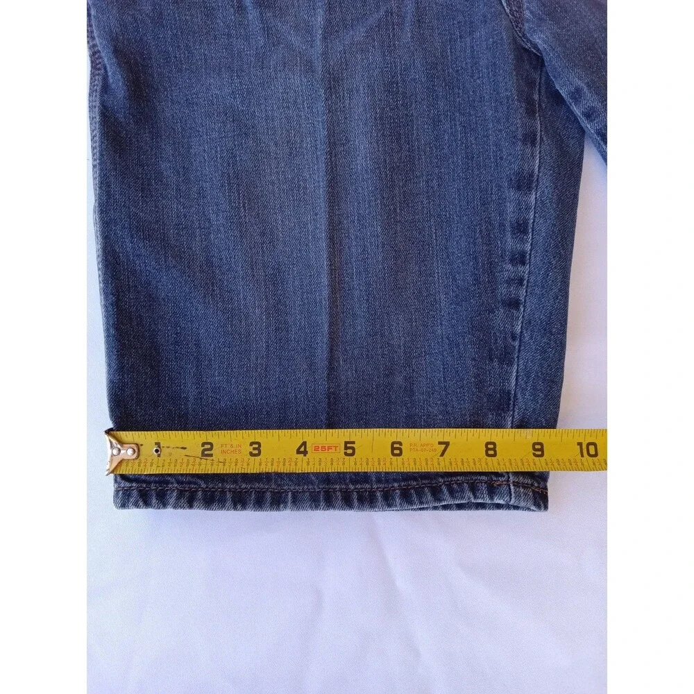 Boys Denim blue jeans husky short the children place size 12H